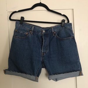 Vintage Levi 501 cutoff shorts